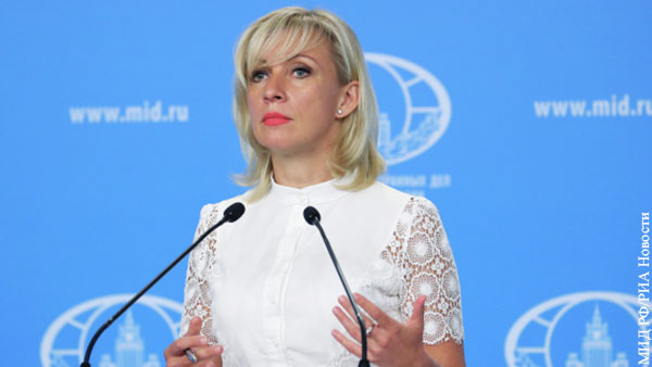 Захарова оценила призыв Макрона не допустить в Белоруссии украинского сценария