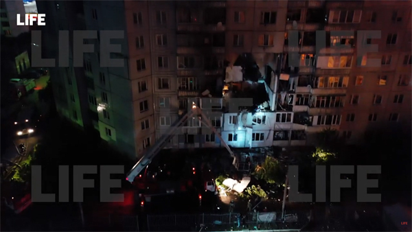 Спасательные работы на месте взрыва газа в жилом доме в Ярославле завершены