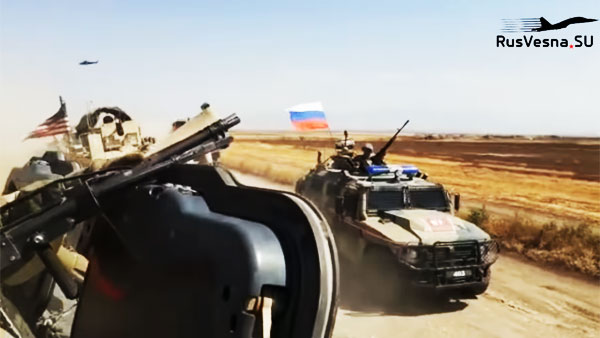 США обвинили российских военных в ДТП с американским броневиком в Сирии
