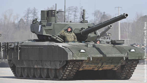 Армия России в ближайшее время получит партию танков «Армата»