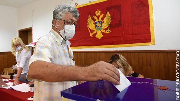 В России оценили результаты выборов в Черногории