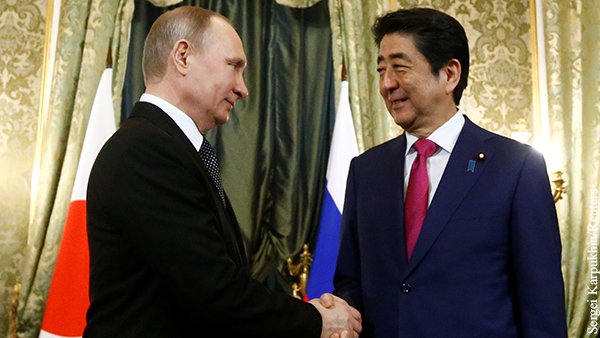 Путин поблагодарил Абэ за совместную работу