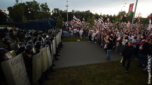 Эксперты подвели итоги воскресного митинга в Белоруссии 