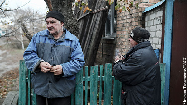 Минское соглашение будут спасать пенсионеры