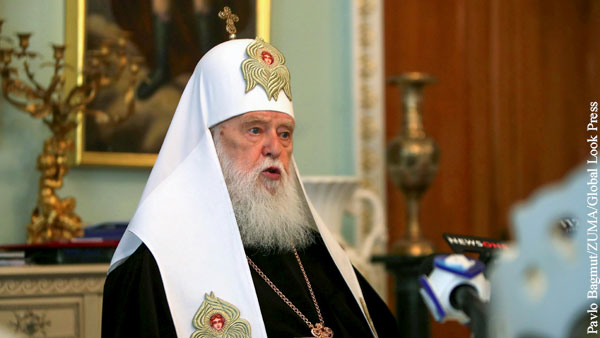 Украинский «патриарх» Филарет госпитализирован с коронавирусом