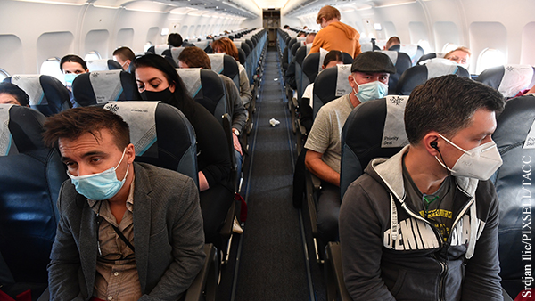 В самолет перестанут пускать пассажиров в масках с клапаном