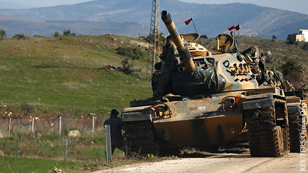 Турция начала перебрасывать танки к границе с Грецией