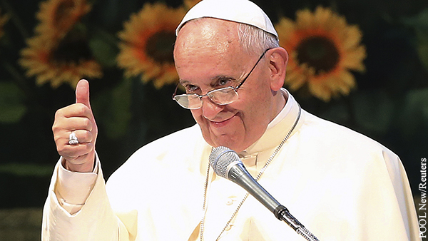 Папа Римский назвал секс «божественным удовольствием»