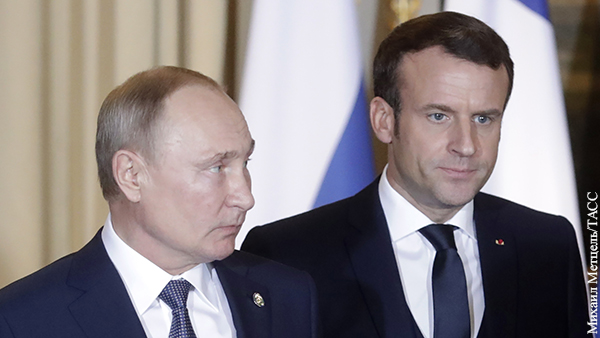 Макрон рассказал Путину о выводах французских экспертов по «отравлению» Навального