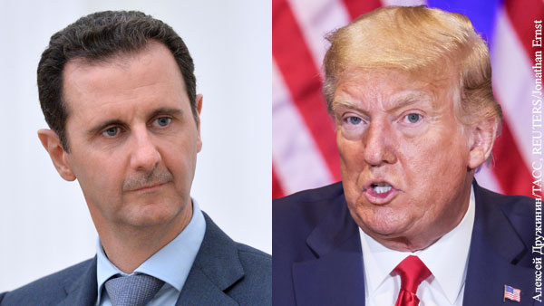 Почему Трамп отказался от убийства Асада