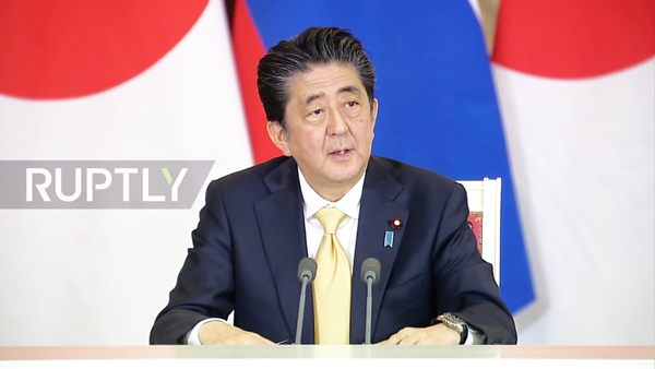 Абэ выразил надежду на заключение мирного договора с Россией