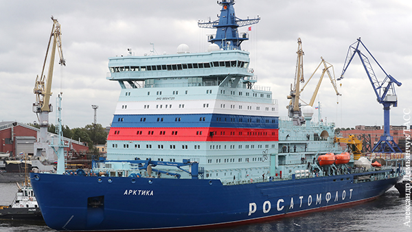 Японцы восхитились российским ледоколом «Арктика»