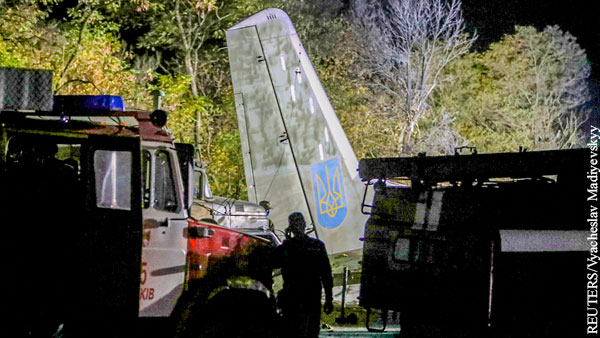 На Украине назвали вероятную причину катастрофы Ан-26