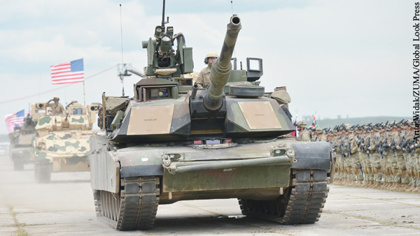 Россия отреагировала на появление танков НАТО у границ Белоруссии