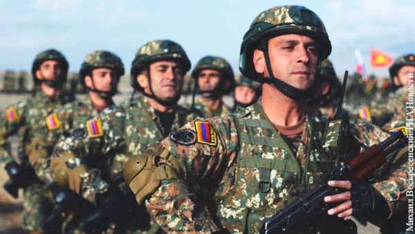 Армения привела вооруженные силы в полную боеготовность