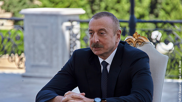 Алиев предъявил ультиматум Армении