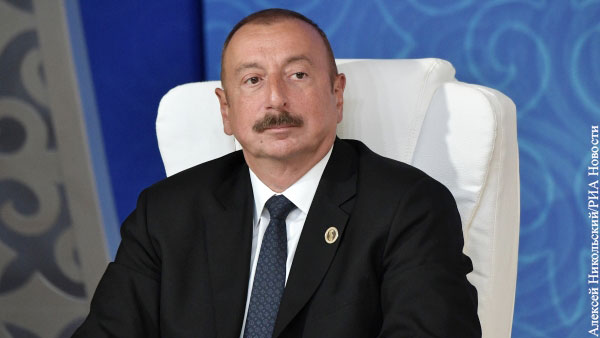Алиев высоко оценил позицию России по Карабаху