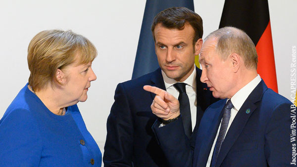 Политика: Германия оказалась слабым звеном новой антироссийской коалиции