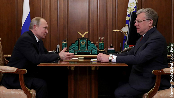 Кудрин рассказал об общении с Путиным на «ты»