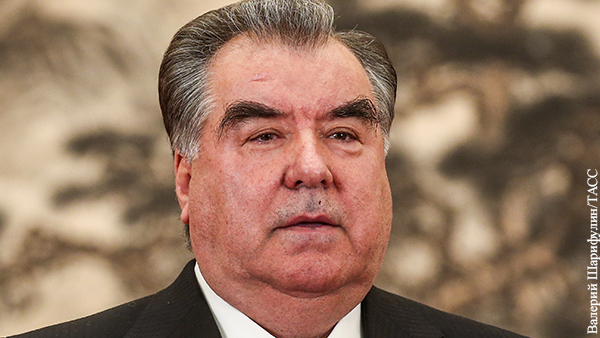 Рахмон победил на президентских выборах в Таджикистане