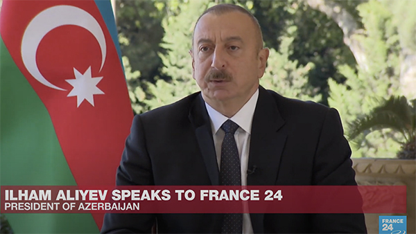 Алиев ответил на заявления об использовании наемников в Карабахе