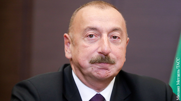 Алиев обратился к россиянам
