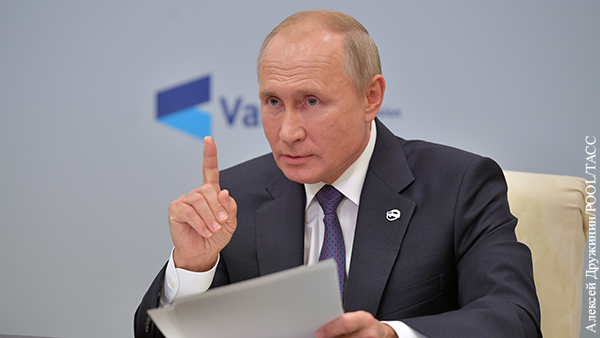 Путин: Мы не планируем сокращение Вооруженных сил