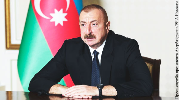 Алиев заявил о взятии под контроль 13 сел в районах Карабаха