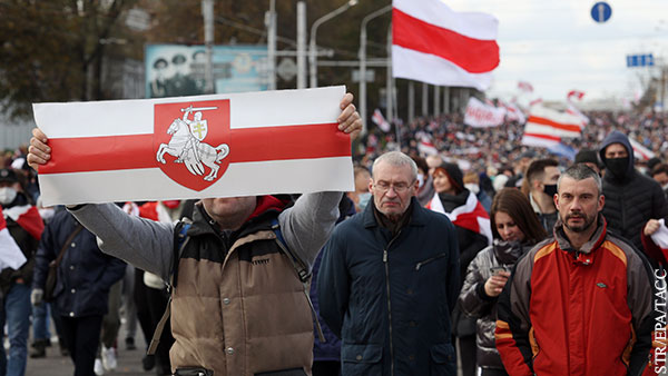 В Минске начался «марш оппозиции»