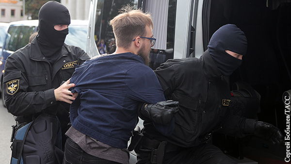 В Минске начались задержания протестующих студентов