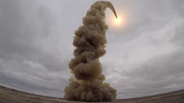 Пуск новой российской противоракеты показали на видео