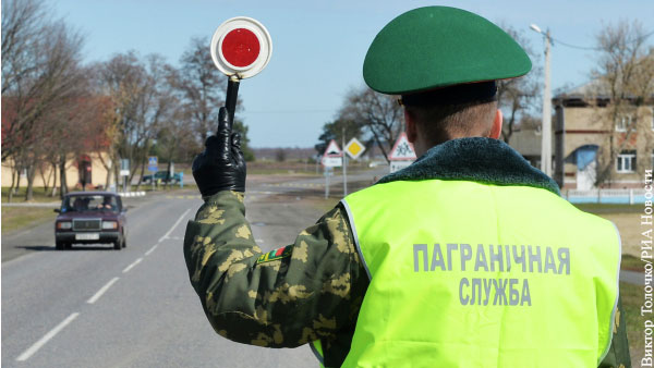 Белоруссия закрыла границу с Латвией, Литвой, Польшей и Украиной