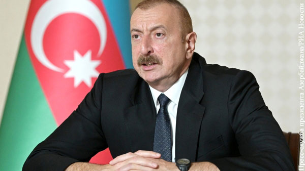 Алиев заявил о переходе под контроль Баку почти 50 населенных пунктов в Карабахе