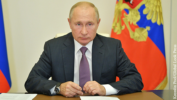 Путин прокомментировал события в Карабахе