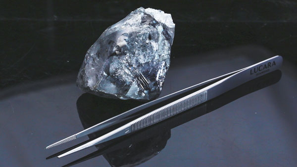 Один из крупнейших алмазов в истории нашли в Ботсване