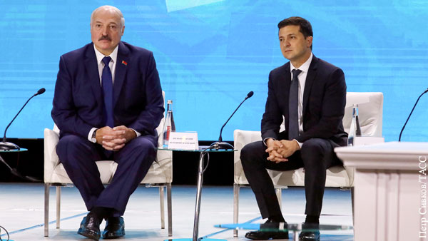 Лукашенко о нежелании Зеленского называть его президентом: Чья б корова мычала