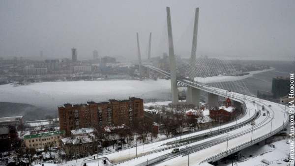 Большая часть Владивостока осталась без отопления и света