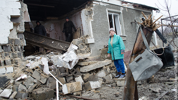 Украина оценила траты на «восстановление» Донбасса