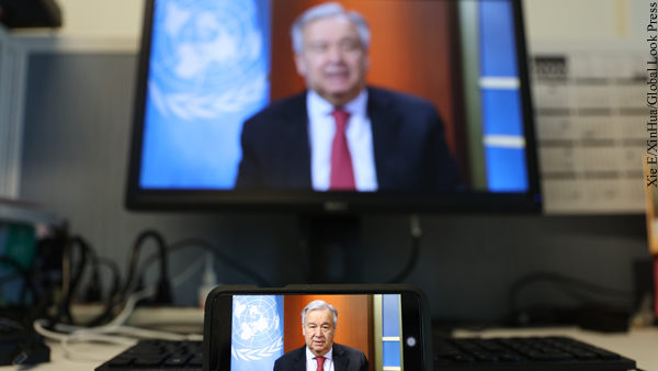 Генсек ООН заявил о величайшем гуманитарном кризисе со Второй мировой