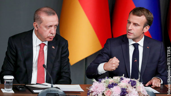 Макрон объяснил решение не отвечать на новый выпад Эрдогана