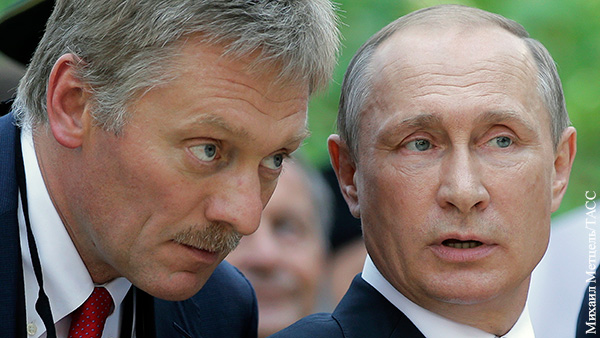 Песков назвал «полной чушью» слухи о проблемах со здоровьем у Путина