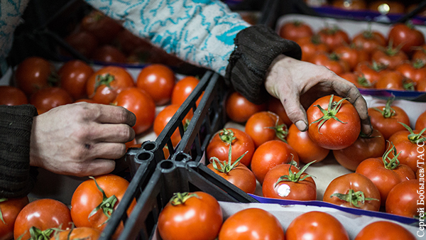 В Баку удивились решению России запретить импорт азербайджанских томатов и яблок
