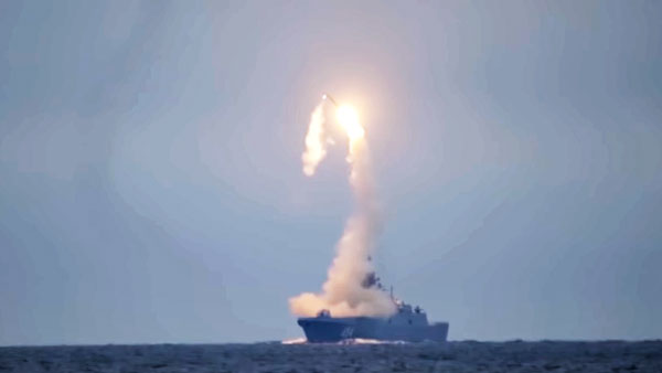 «Адмирал Горшков» провел пуск гиперзвуковой ракеты «Циркон» по береговой цели