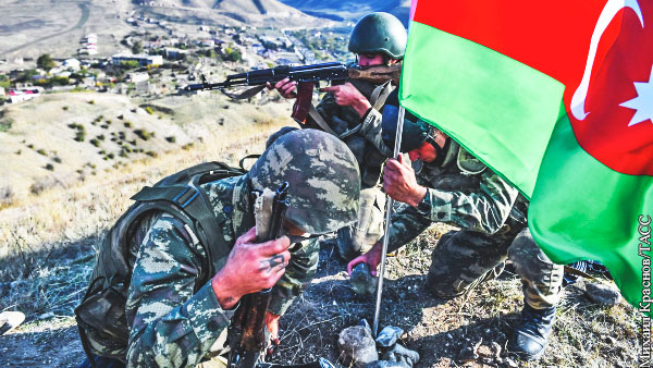 Армения заявила о наступлении Азербайджана на юге Карабаха