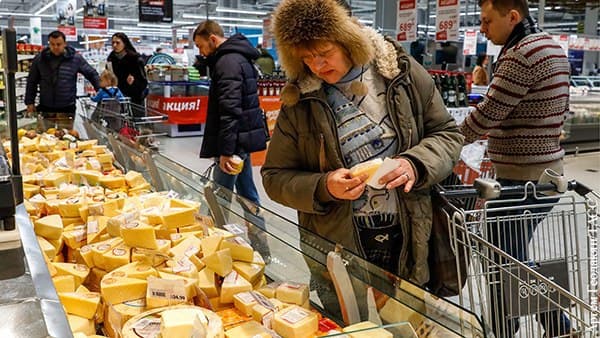 Россия на год продлила продовольственное эмбарго