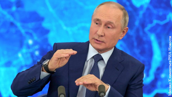 Путин выступил в роли терапевта и защитника
