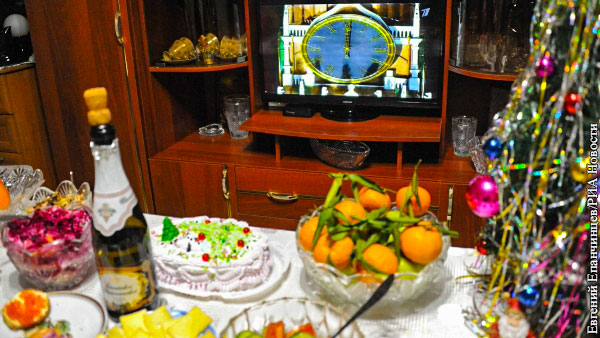 Эксперты сравнили стоимость новогоднего стола в России и на Украине