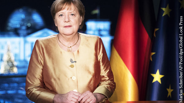 Меркель в последний раз поздравила немцев с Новым годом в качестве канцлера
