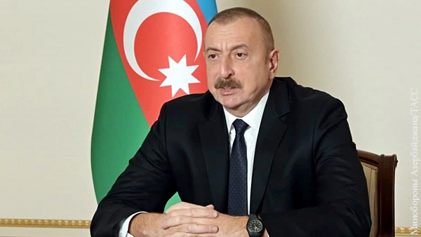 Алиев анонсировал скорое создание турецко-российского центра в Карабахе