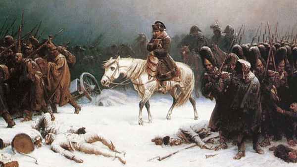 МИД России в Twitter ответил Помпео картиной «Отступление Наполеона из Москвы»